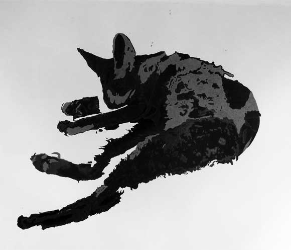 Untitled ll, Ink and  on Paper, 2015