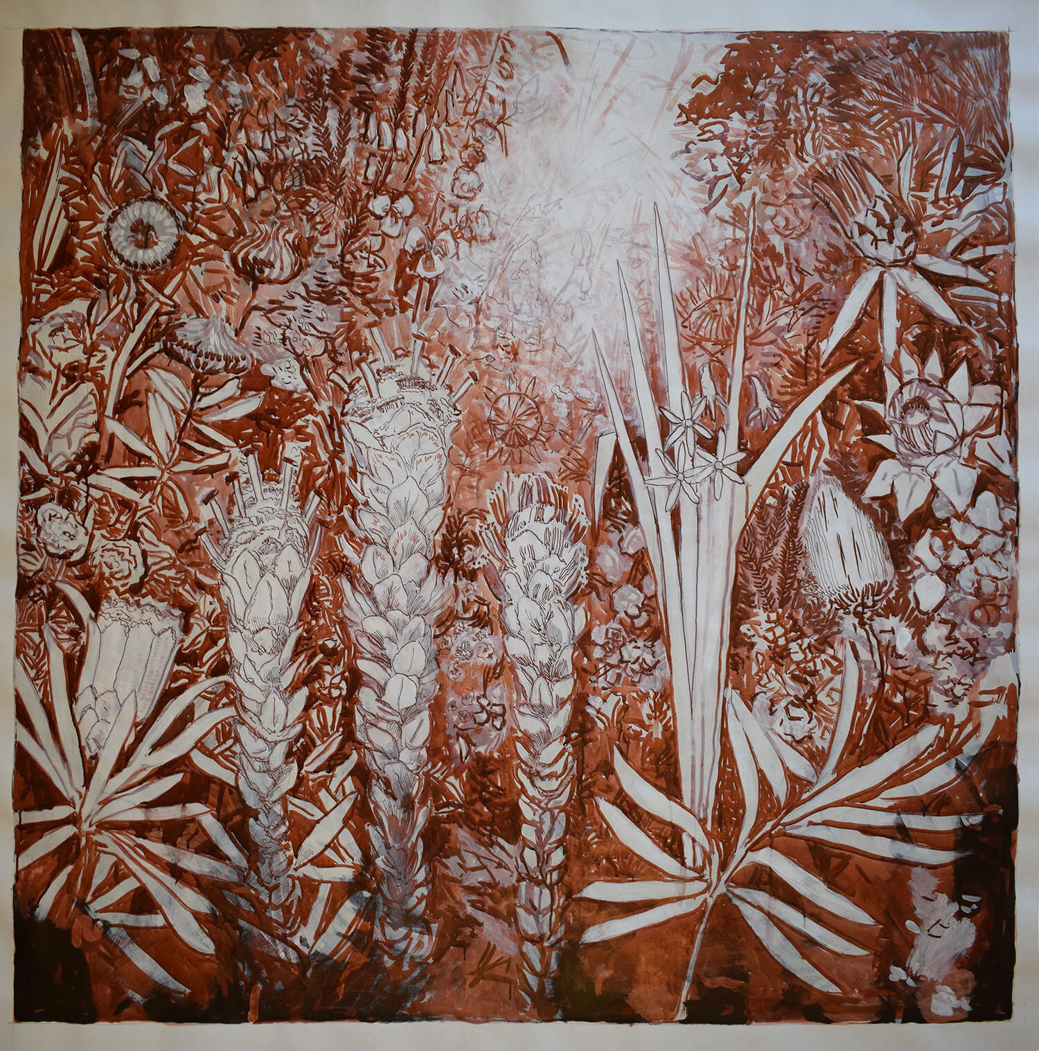 Ben Coutouvidis - Ink on Paper - Landscape, Small