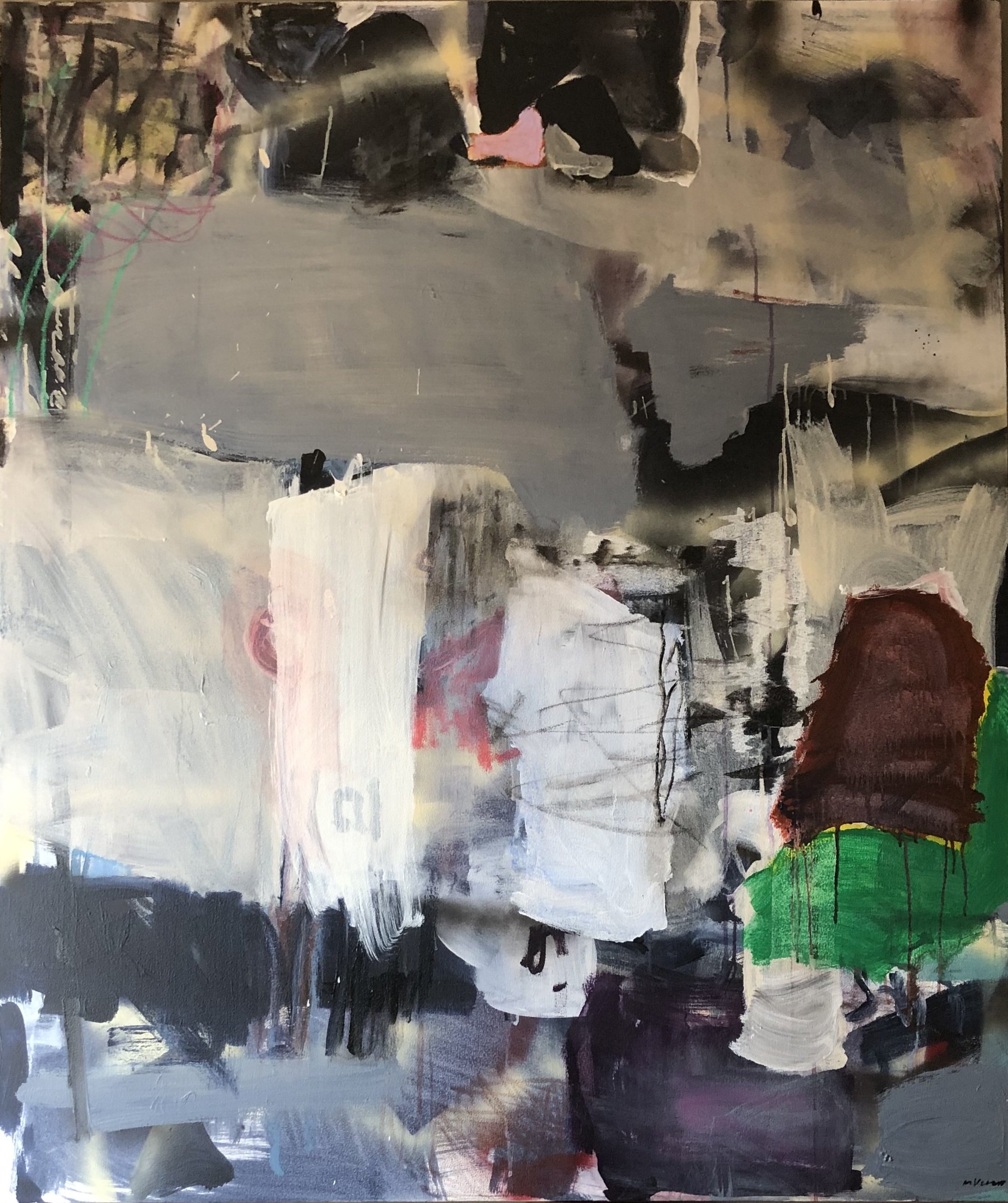 Mary Visser, Landscape Tattoo,  on Canvas