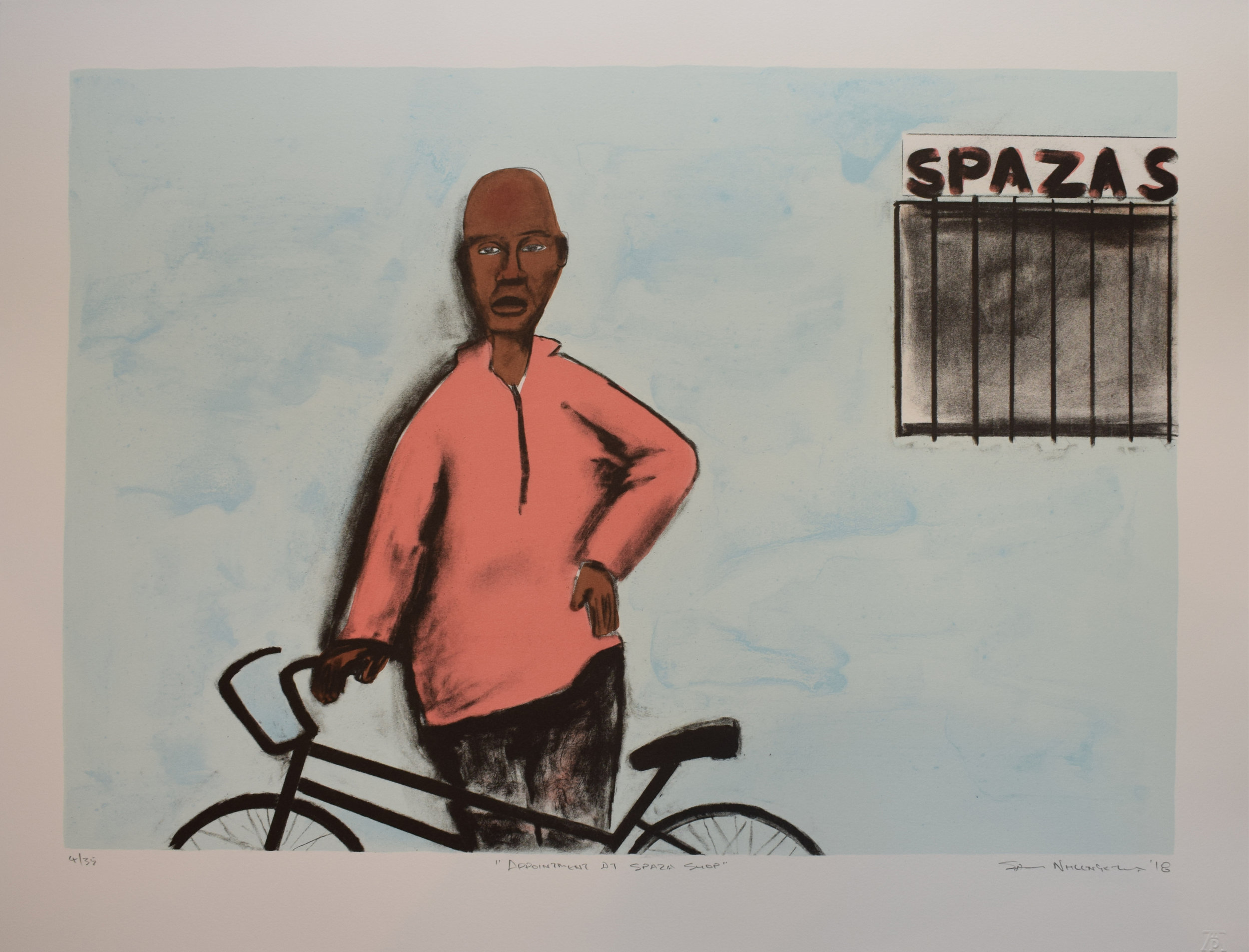 Sam Nhlengethwa - Appointment at Spaza Shop - 4of35