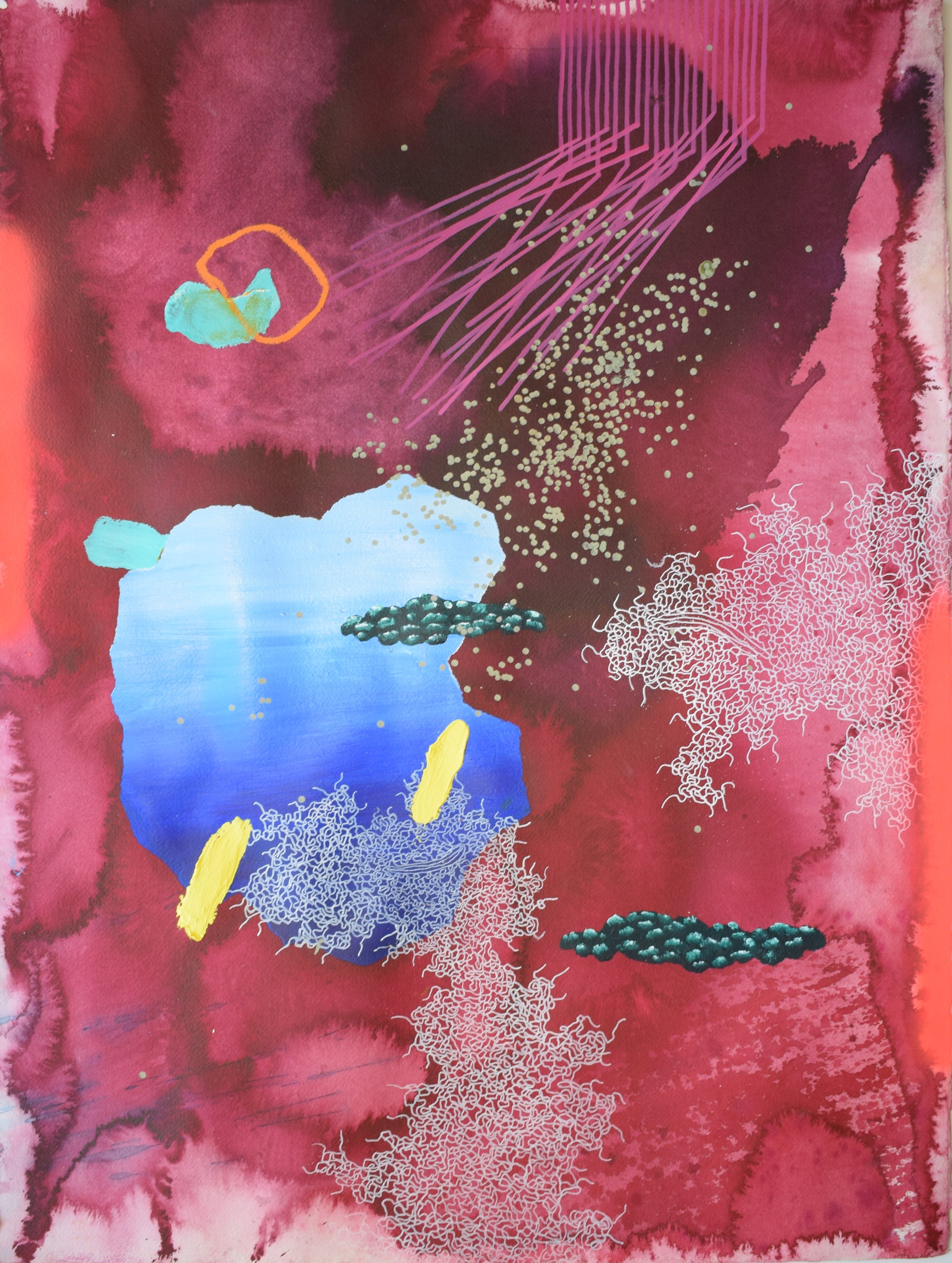 7 Mongezi Ncaphayi, open closure VII, Monotype,  ()
