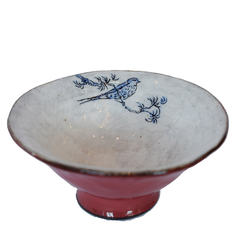 Lisa Ringwood-Small Red Bowl New