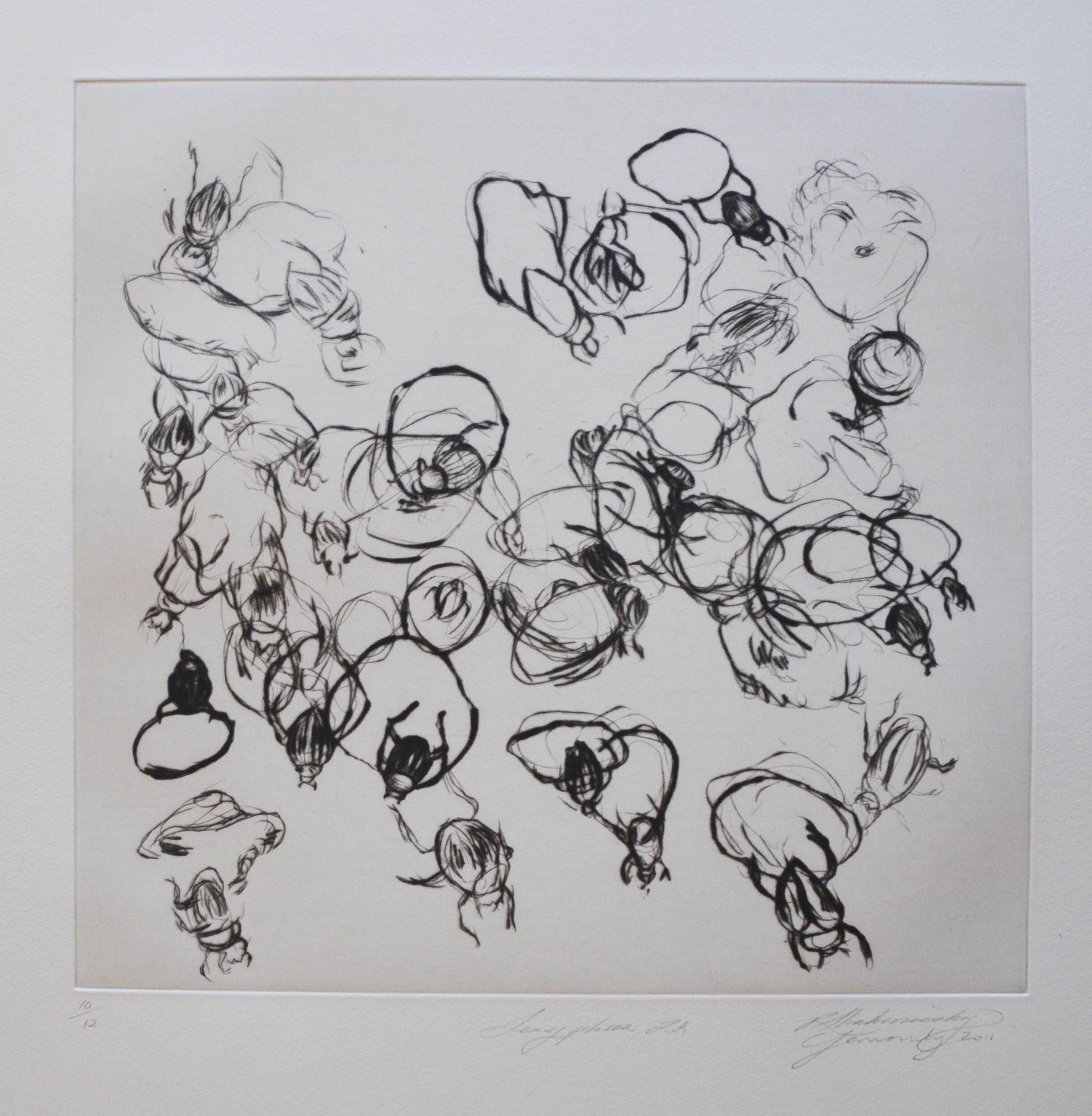 Rosenclaire Sisyphus ZA-Drypoint -   copy