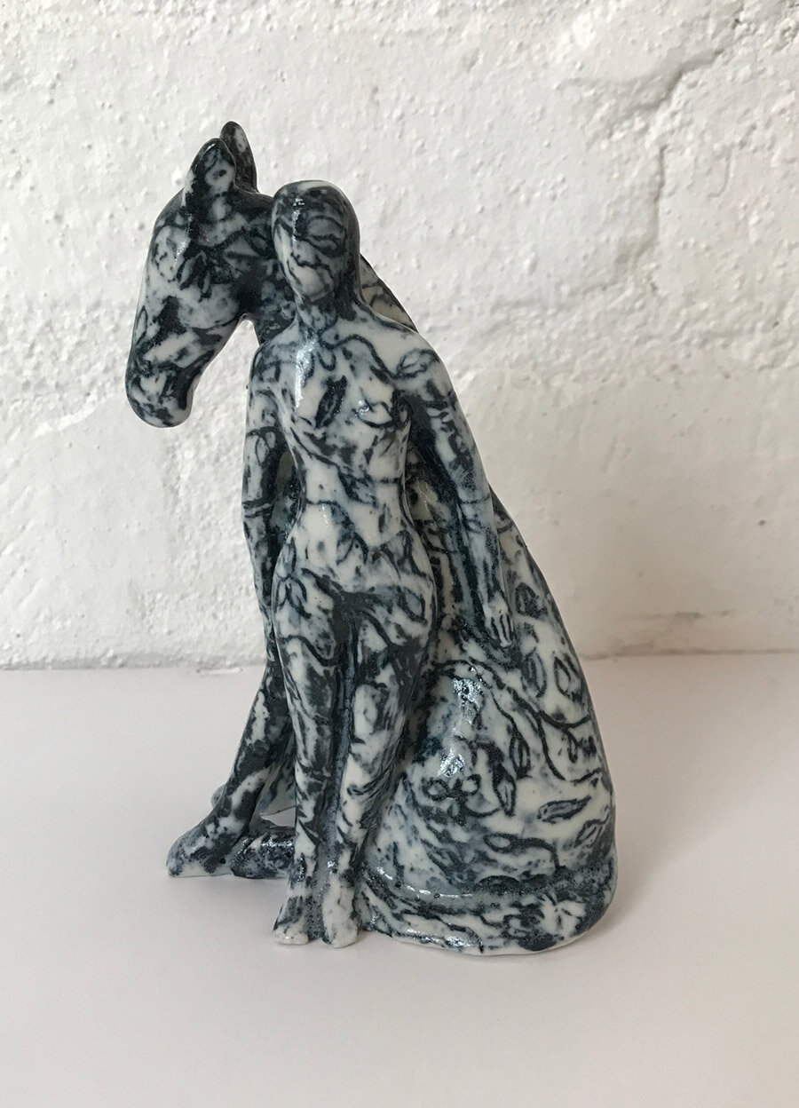 Leora Lewis, Figure with Horse
