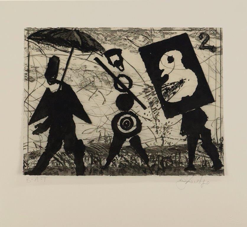 William Kentridge - Dada Picnic II -  -  - 2019 - Edition of 20